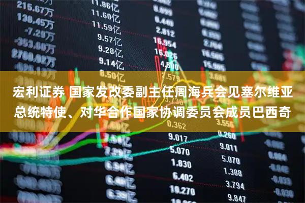 宏利证券 国家发改委副主任周海兵会见塞尔维亚总统特使、对华合作国家协调委员会成员巴西奇